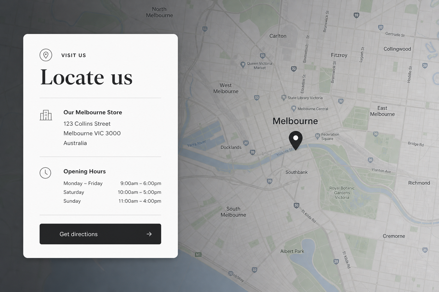 (SM) Locate Us